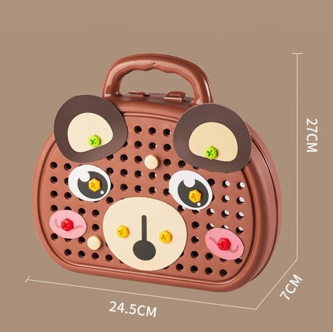 Lob Rabbit - Creative Building Set with Electric Toolbox for Kids