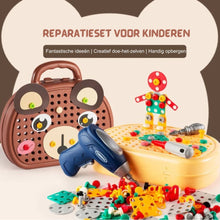 Lob Rabbit - Creative Building Set with Electric Toolbox for Kids