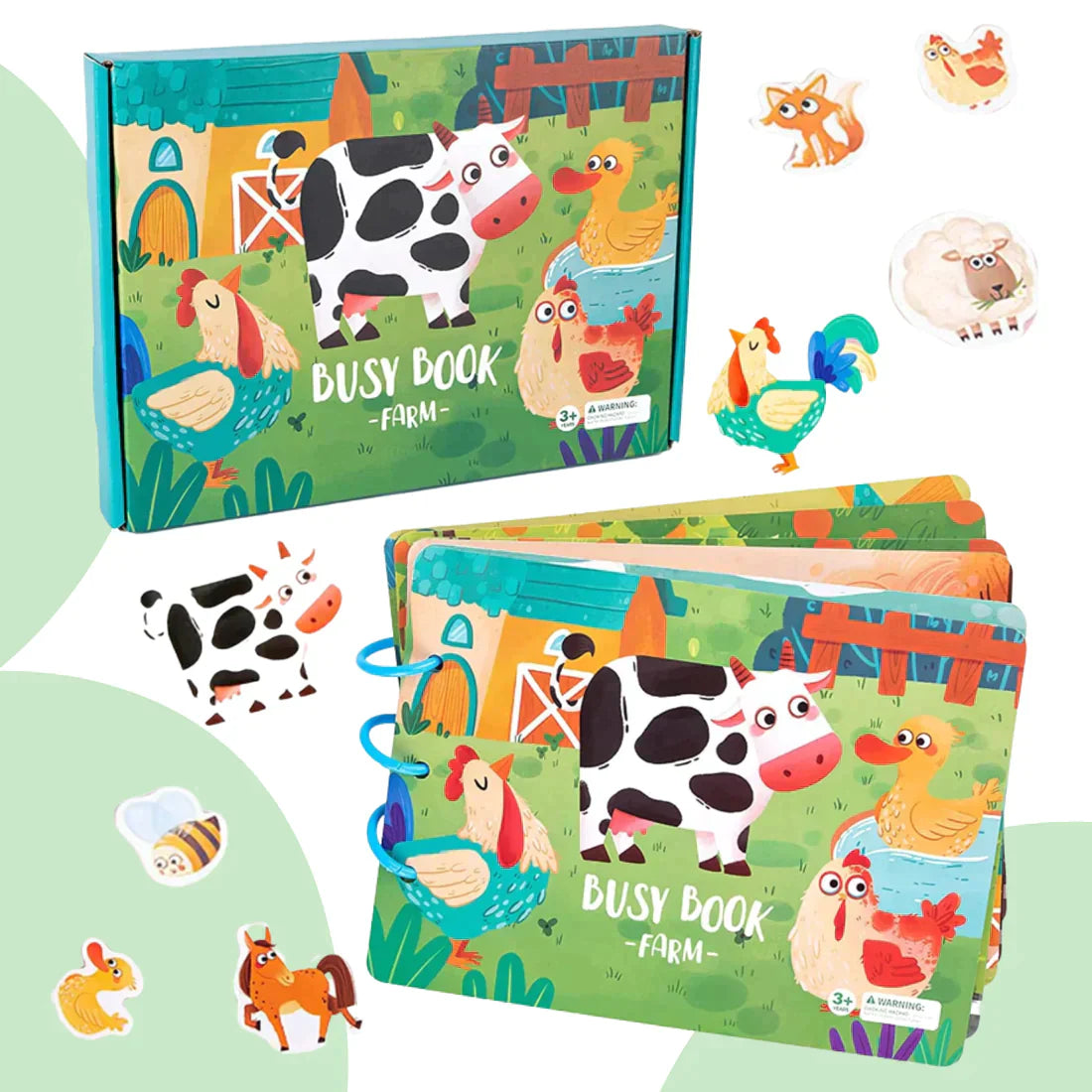 Sensory Busy Book for Toddlers – Screen-Free Fun