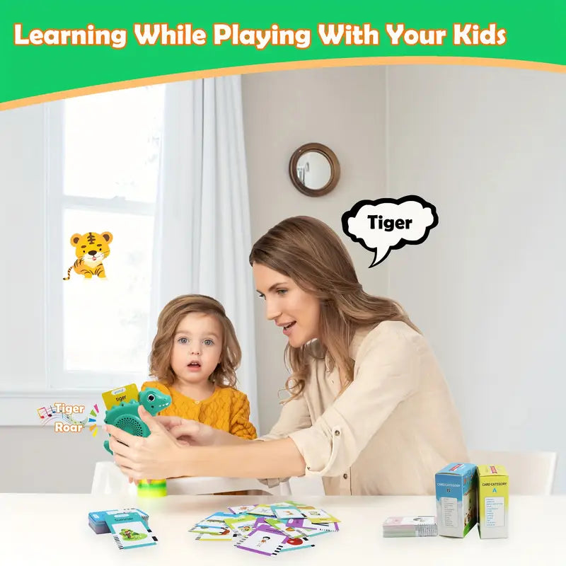 Talking Flash Cards — Interactive Word Learning with Sound for Kids