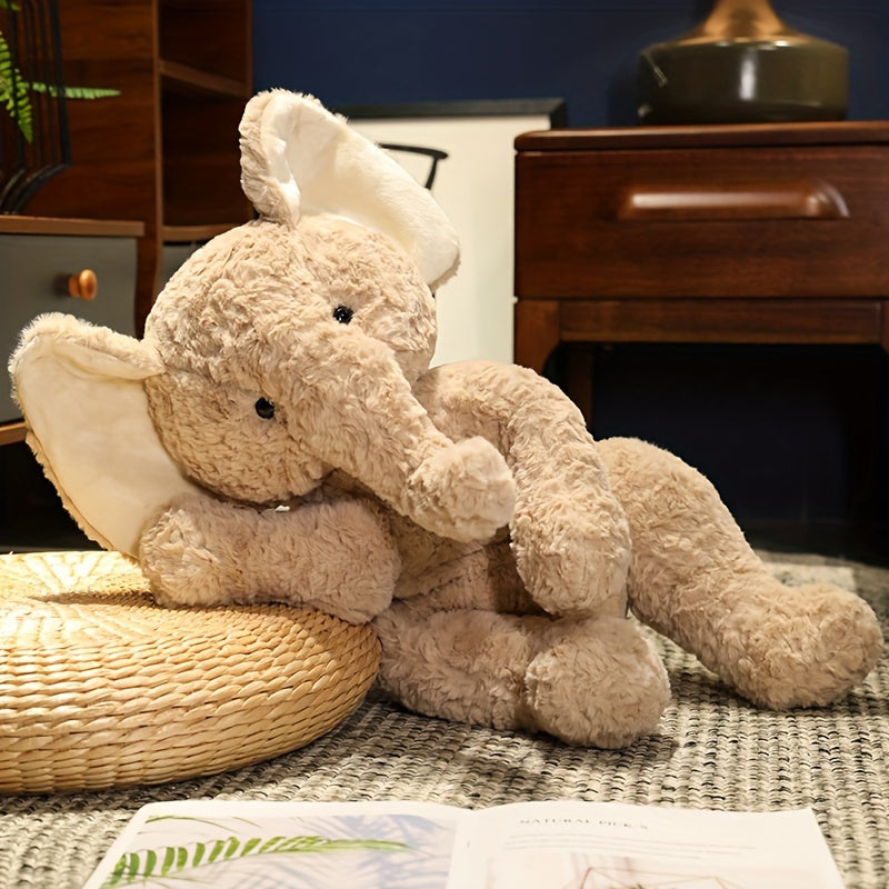 Cute Elephant Plush Toy – Soft Snuggles for Everyday Comfort-Toyfetti