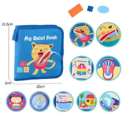 Adventure Busy Book – Reusable Sticker & Activity Book for Kids-Toyfetti