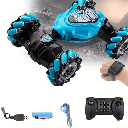 Gesture Sensor Off‑Road Car — 360° Flip, Music, Lights & Double‑Sided Stunt Driving