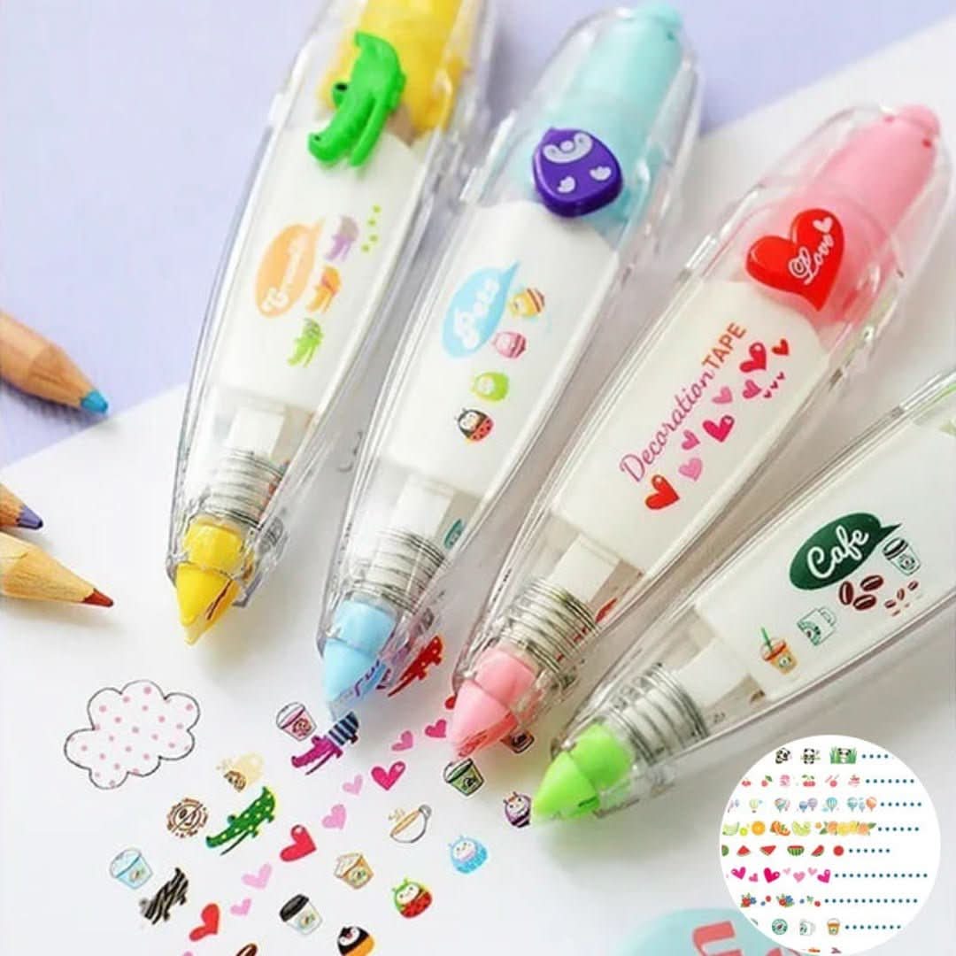DIY Cute Animal Pen – Peel, Stick & Write with Adorable Flair!