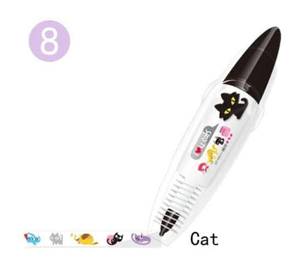 DIY Cute Animal Pen – Peel, Stick & Write with Adorable Flair!