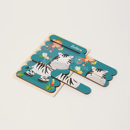 Montessori Flip Puzzle – Pattern Recognition Toy for Early Learners (2/4/6 Pack)