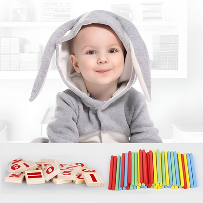 Montessori Fun Math Toy – Colorful Counting & Arithmetic Made Easy