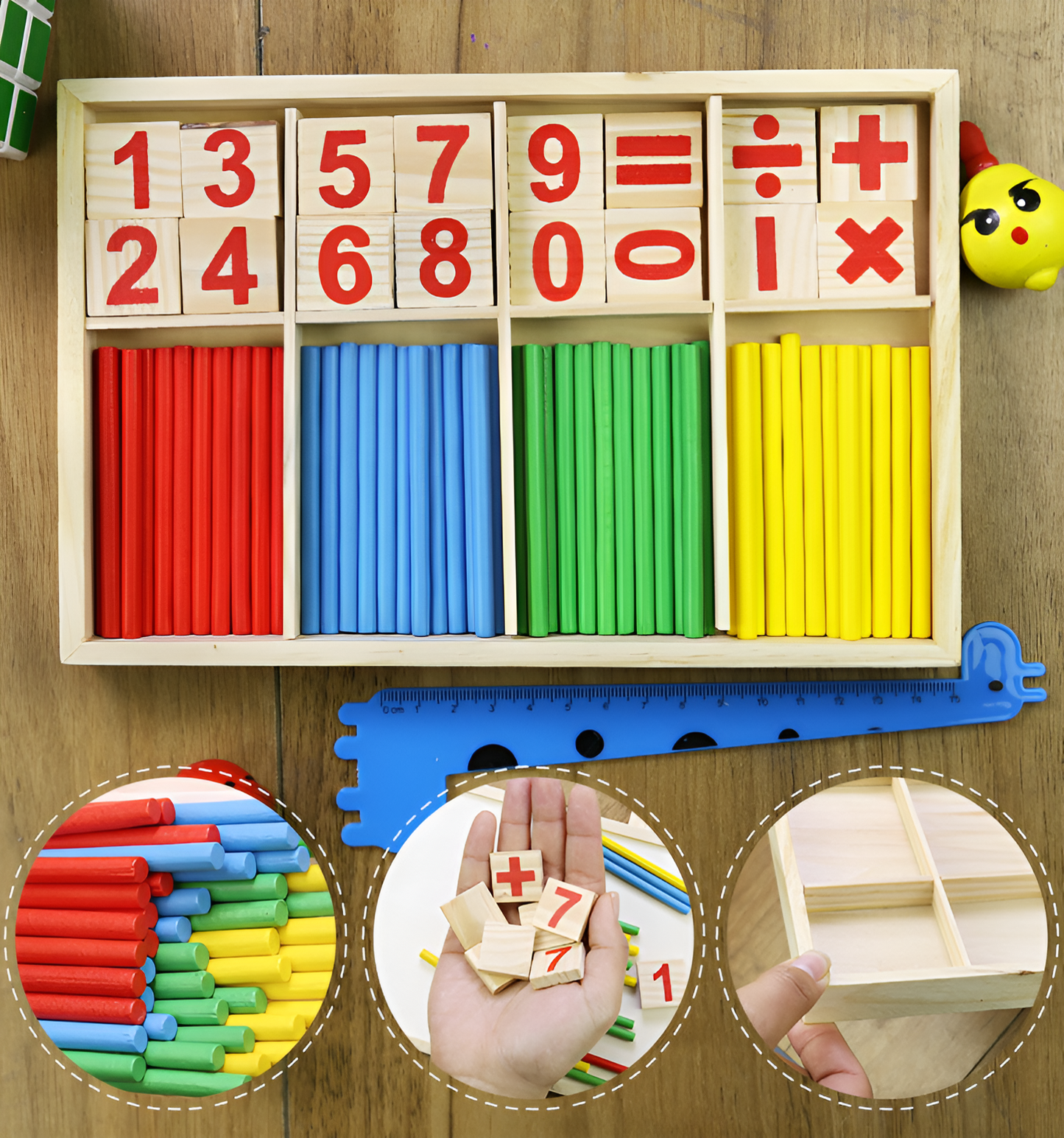 Montessori Fun Math Toy – Colorful Counting & Arithmetic Made Easy