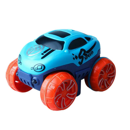 JoyRider Flexible Racing Track Set – Glow-in-the-Dark, Anti-Rollover Cars