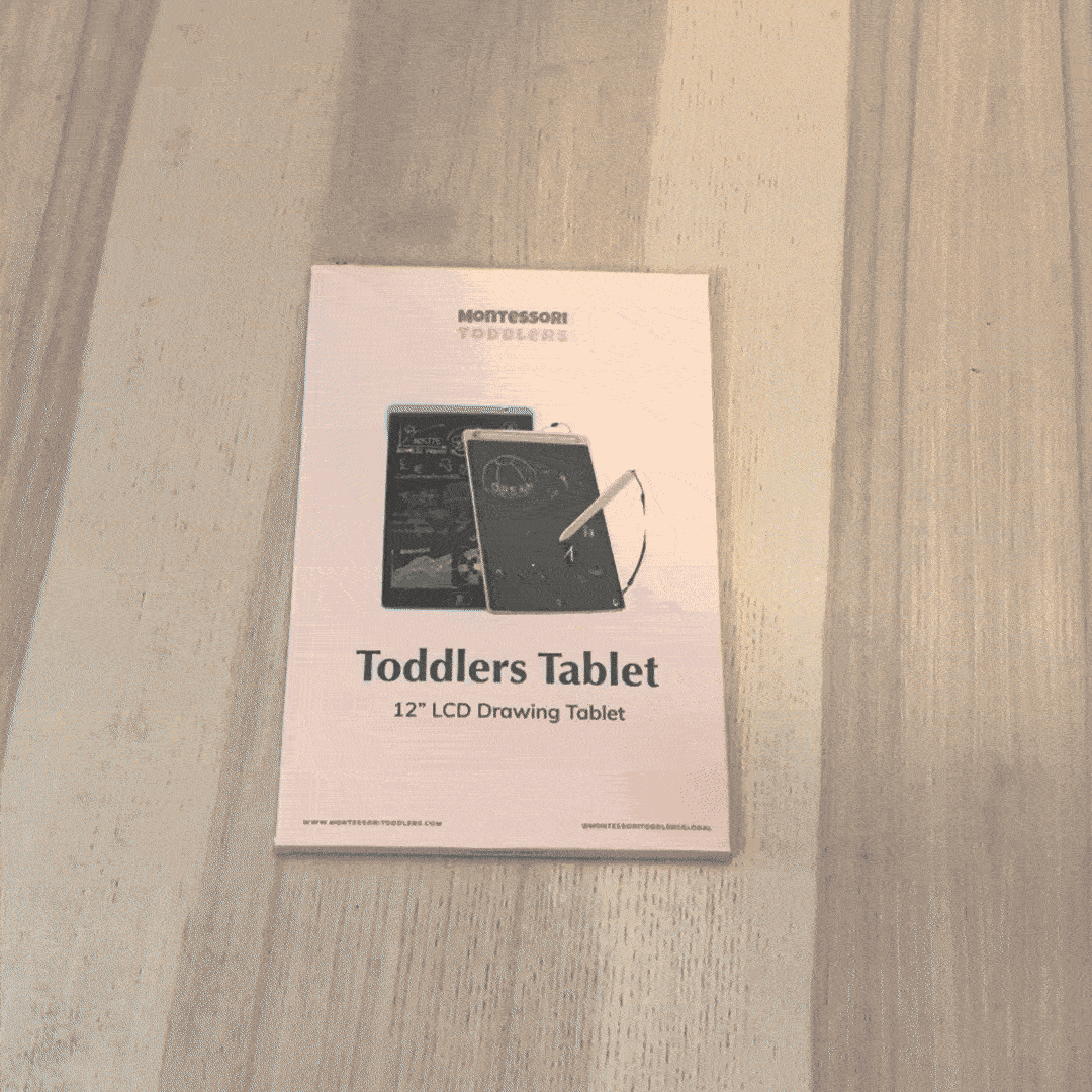 Toddlers Tablet – Perfect for drawing, writing, counting, and more!