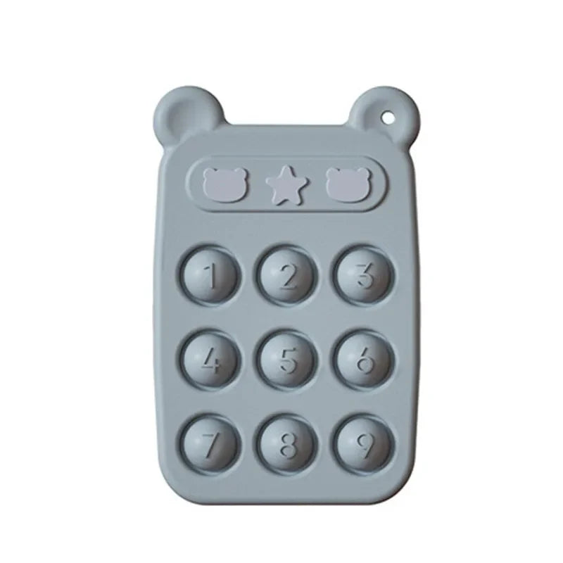 Fidget Toy™ - Bijtring & Fidget speelgoed in 1 - Siliconen Fidget Telefoon-Toyfetti