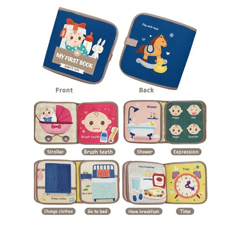 Adventure Busy Book – Reusable Sticker & Activity Book for Kids-Toyfetti