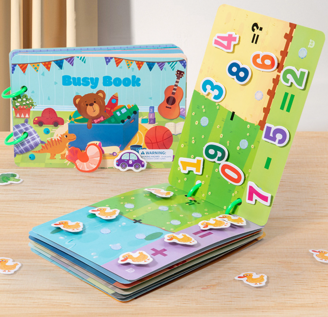 Montessori Toddler Book – Quiet Learning Adventures for Curious Kids!