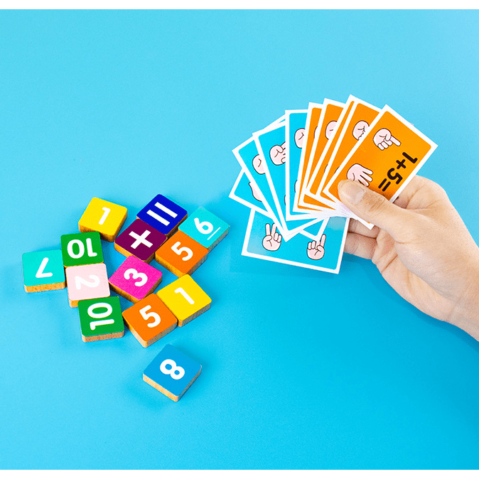 Montessori Math Toy – Colorful Addition & Subtraction Fun for Little Learners!