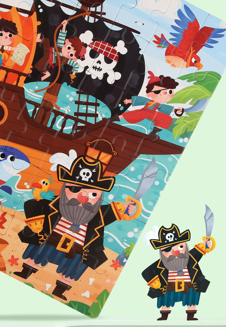 Montessori Puzzle Book – Turn the Page to Learn, Play & Grow!