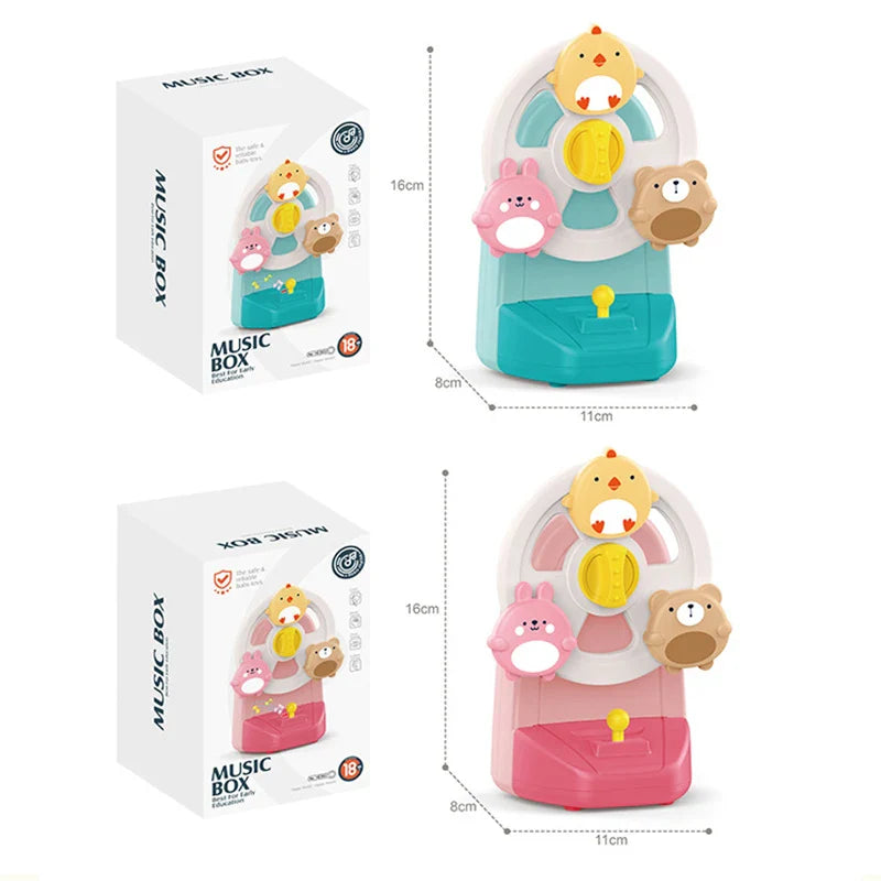Ferris Wheel Music™ - Dierenpret Muziekdoos - Speelgoed Dieren Reuzenrad-Toyfetti