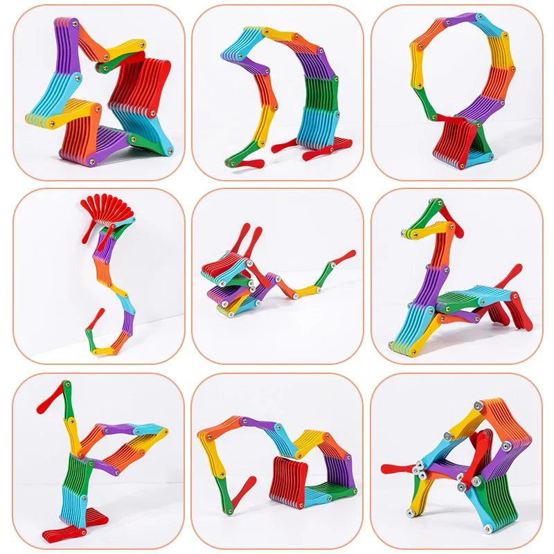 Folding Brain Toy™ – Denk & Speel – Houten Vouwpuzzel-Toyfetti