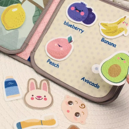 Adventure Busy Book – Reusable Sticker & Activity Book for Kids-Toyfetti