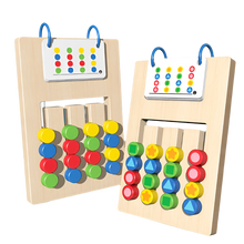 The Toyfetti Shape Sense Puzzle boosts logical thinking and creativity with colorful geometric pieces and matching dot cards. This engaging wooden set supports fine motor skills while enhancing color, shape, and pattern recognition.