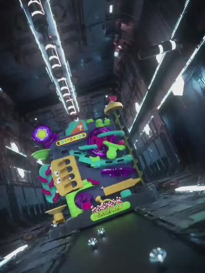 Interactive Marble Run Toy — STEM Building & Hand‑Eye Coordination Fun for Kids