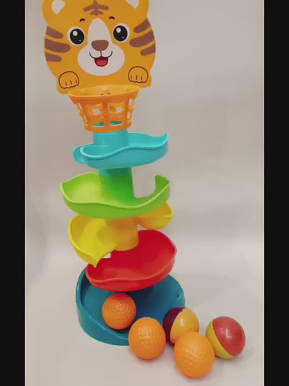 Interactive Ball Tower™ – Rolling, Dropping & Learning Fun for Toddlers