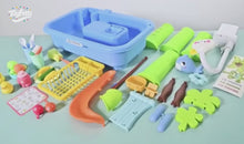 Water Table – Multifunctional Outdoor Play Station with Pump, Faucet, and Sand Area