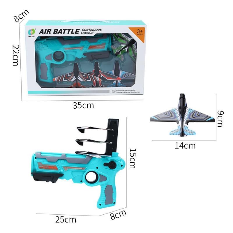 Aircraft Shooter – Foam Plane Launcher for Kids & Adults-Toyfetti