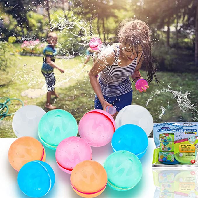 Reusable Magnetic Water Balloons – Mess-Free, Sustainable Summer Splash Fun