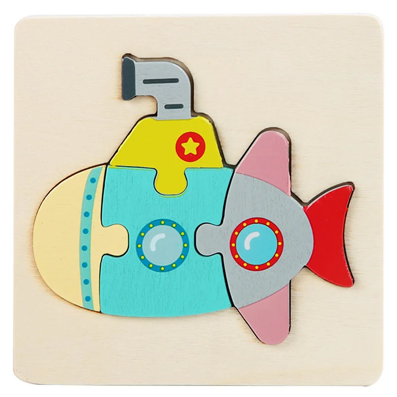3D Wooden Puzzle™ – Educational Animal Puzzle for Toddlers-Toyfetti
