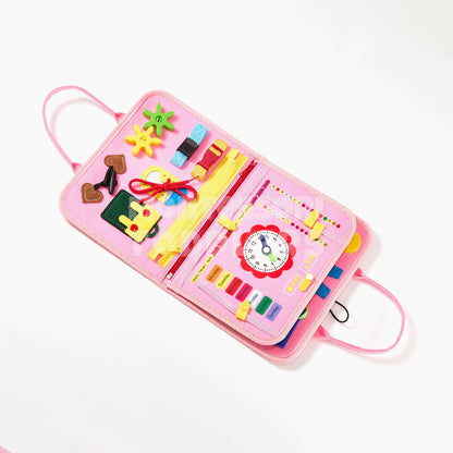 Toddlers Travel Bag – Learning Adventures for Curious Kids On the Go!