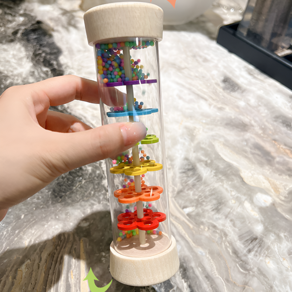 Montessori Hand Drum – Wooden Musical Toy for Rhythmic & Sensory Development